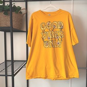 Fruit of the Loom Good Vibes Only Comfy T-Shirt